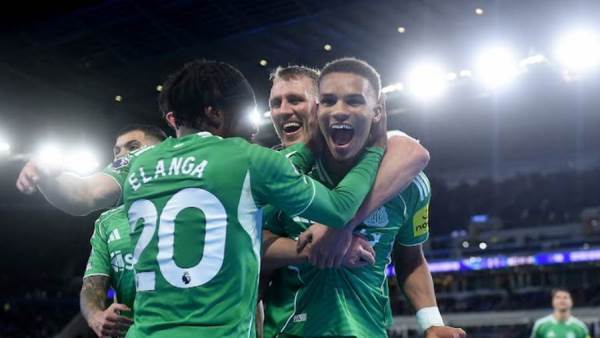 نيوكاسل يعيد توازنه برباعية أمام إيفرتون في البريميرليج 